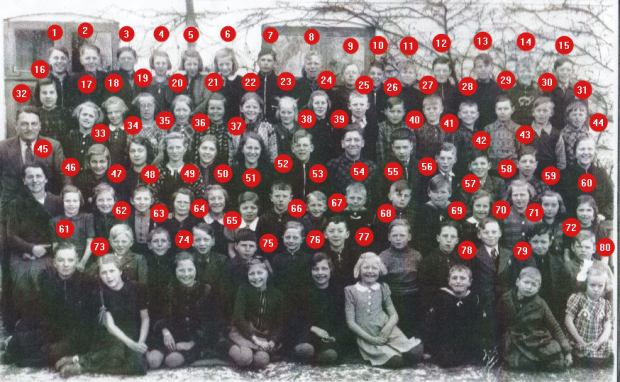 Smidstrup skole 1939